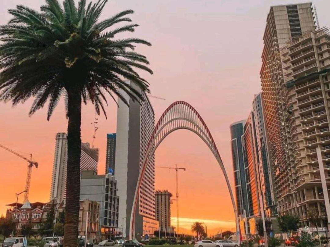 Апартаменты С Видом На Море Twin Towers Batumi, Orbi City المظهر الخارجي الصورة